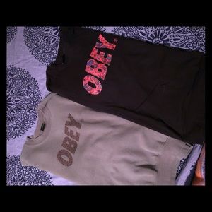 Obey sweatshirt bundle